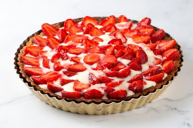 Strawberry Cream Pie