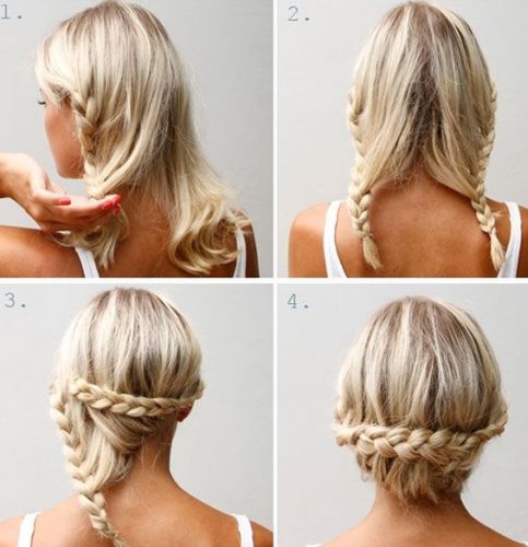 3. The double braided topknot