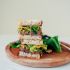 Brisket on Sourdough with Sriracha Shaved Brussels Sprouts
