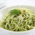 Homemade basil pesto