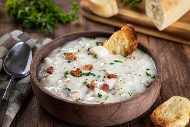 John F. Kennedy: New England Clam Chowder
