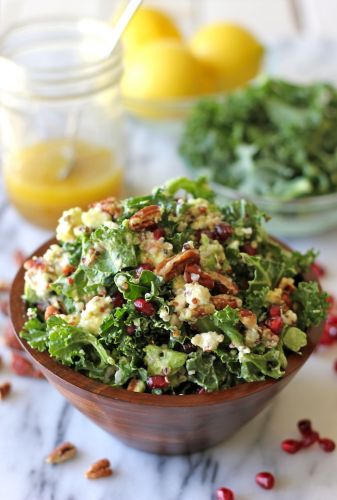 Kale Salad with Meyer Lemon Vinaigrette