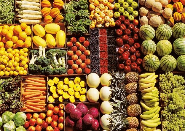 They greet you with Vibrant, juicy produce