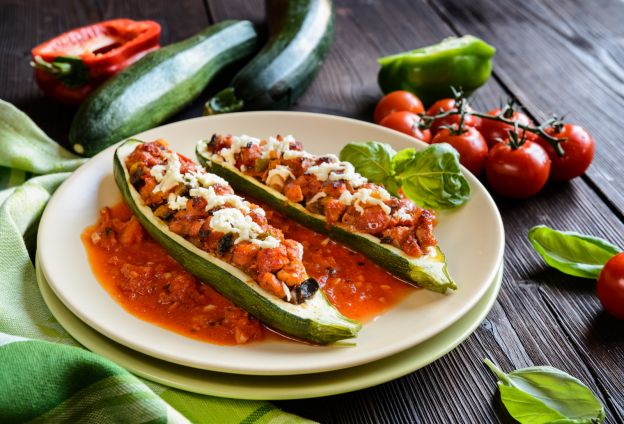 Stuffed Zucchini Boats