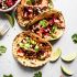 Salmon Tacos With Blackberry Corn Relish