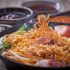 Grilled Ramen With Peanut Sauce
