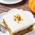 Pumpkin Cake with Maple Frosting