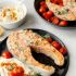 Salmon Steaks with Spicy Whipped Feta
