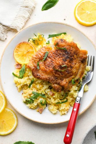 Lemon Chicken and Rice Casserole