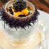 Sea urchin with caviar