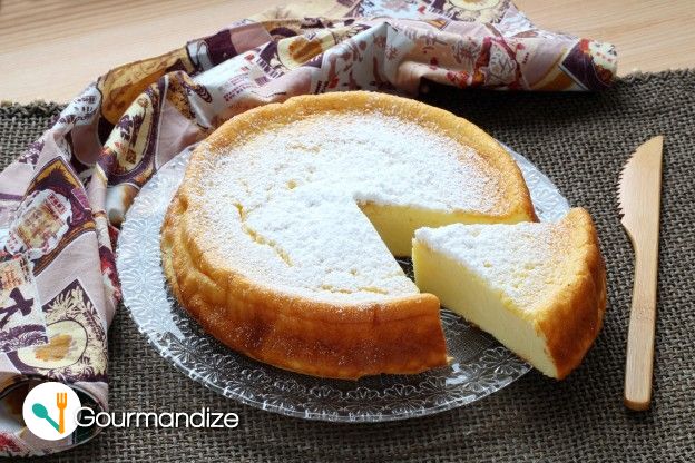 Delicious, airy cheesecake