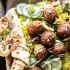 Falafel Naan Wraps with Golden Rice and Special Sauce