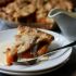 Cinnamon Apricot Pie with Creme Anglaise