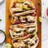 Crispy Zucchini Tacos with Crunchy Cabbage Slaw & Lime Crema