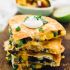 15-Minute Black Bean and Corn Quesadillas