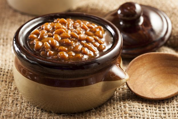 Baked Beans with Bacon 