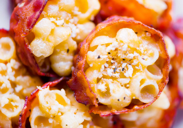 Bacon Mac and Cheese Bites