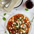 Lamb Meatballs with Tomato Sauce Mint and Feta