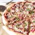 Turkey and Cranberry BBQ Sauce Pizza