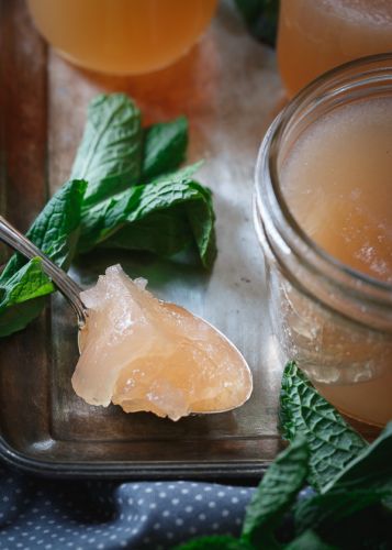 Sparkling Grapefruit Jello
