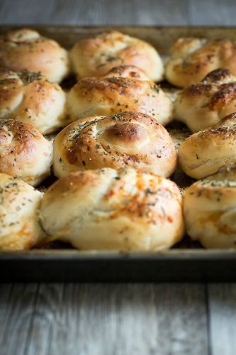 Rosemary Cheese Dinner Rolls