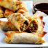 Pork and Vegetable Crispy Baked Egg Rolls