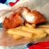 BRITISH BEER BATTERED FISH AND CHIPS
