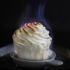 Flaming Baked Alaska Cupcakes