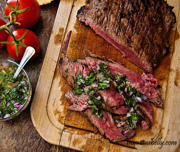 Brazilian Grilled Flank Steak