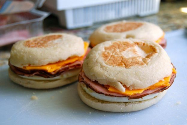 Freezer Breakfast Sandwiches