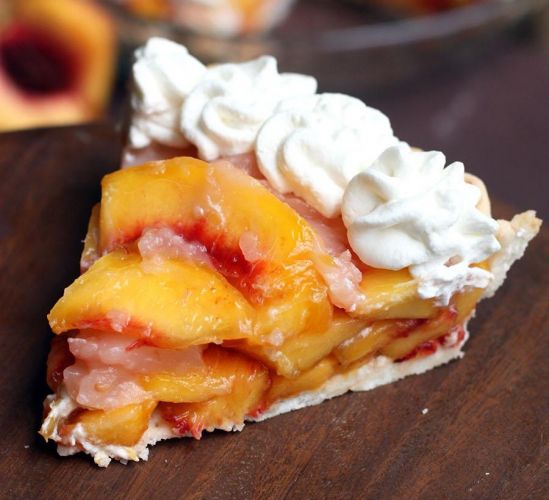 FRESH PEACH PIE