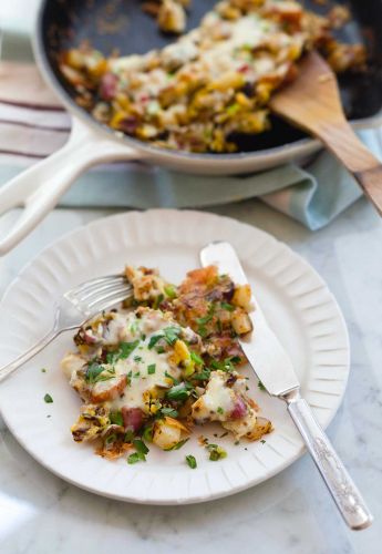 Fried Potatoes and Eggs