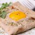Savory Swiss, mushroom, spinach and egg buckwheat crepes