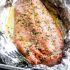Garlic Butter Baked Salmon In Foil