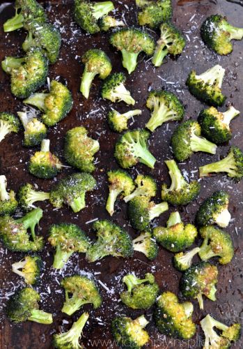Garlic Parmesan Roasted Broccoli