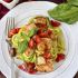 Garlicky Tomato-Basil Shrimp With Zoodles