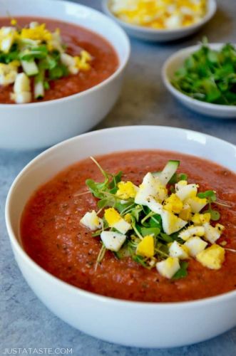 Fast And Fresh Gazpacho