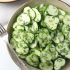 German cucumber salad