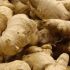 Peel ginger using a teaspoon