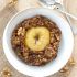 Ginger Molasses Baked Oatmeal with Apples