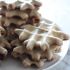 Gingerbread Doughnut Waffles with Maple Glaze