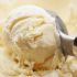 Melted vanilla ice cream