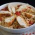 Goat-cheese stuffed chicken