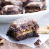 Gooey s'mores brownies with Hershey's chocolate