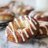 Greek yogurt cinnamon roll donuts