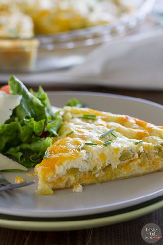 Green Chile Tortilla Pie