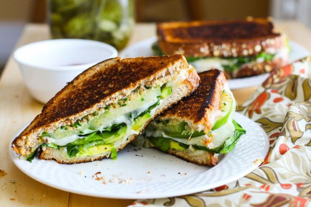 Green Goddess Grilled Cheese Sandwich