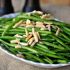 Garlic green beans with almonds
