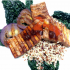 Grilled tofu and veggies