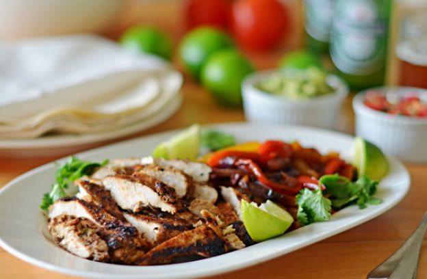 Grilled Chicken Fajitas